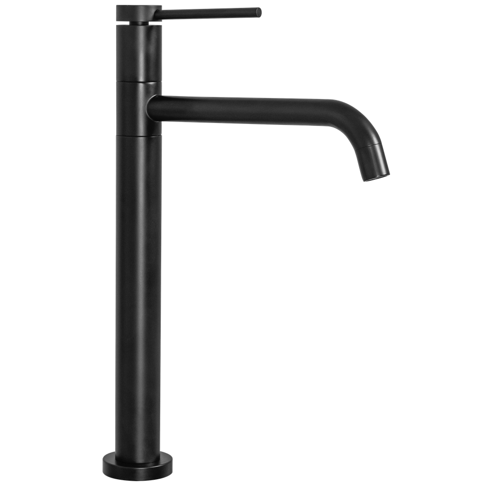 Bathroom faucet REA Lugano Slim Black High