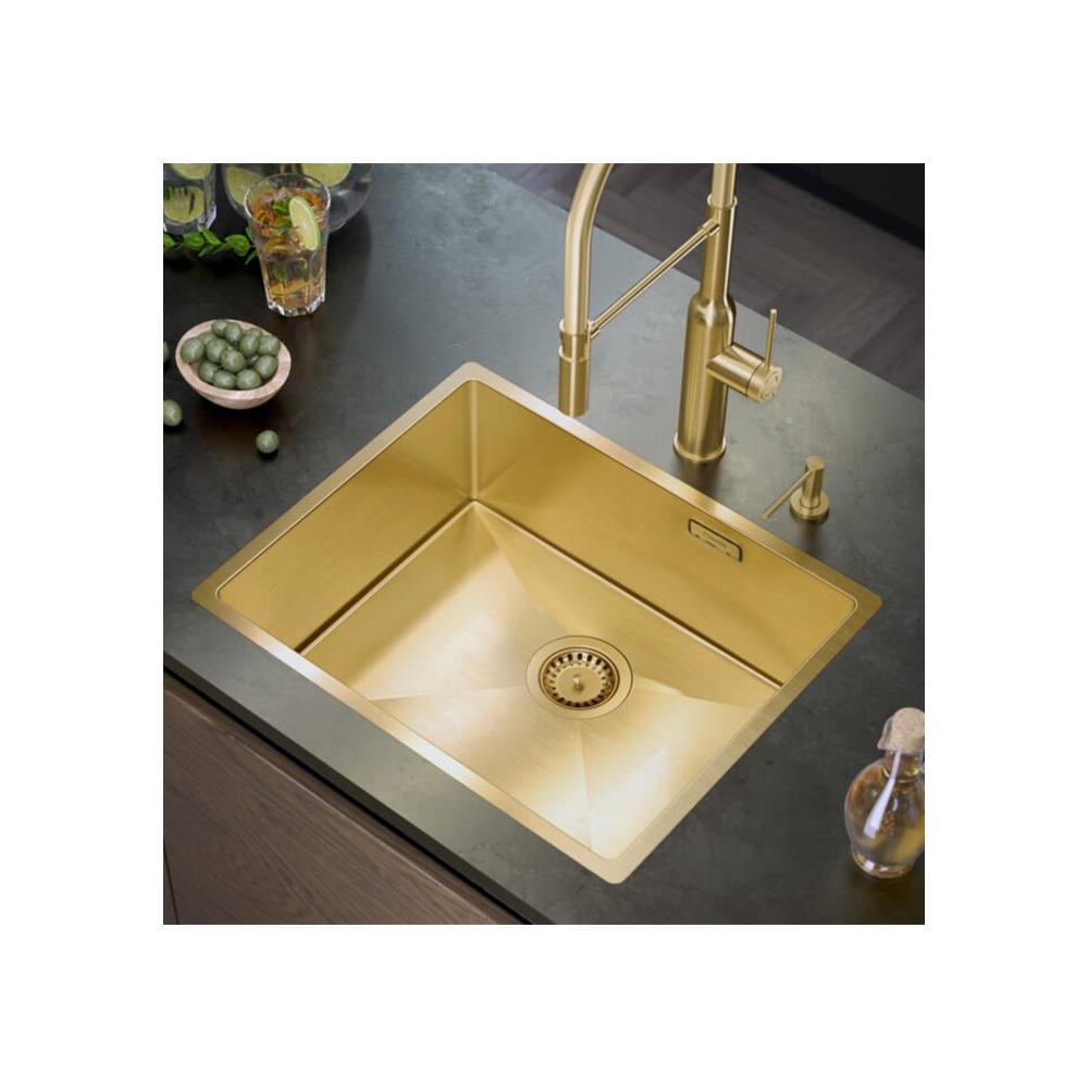 Jekleno pomivalno korito ANTHONY 60 GOLD