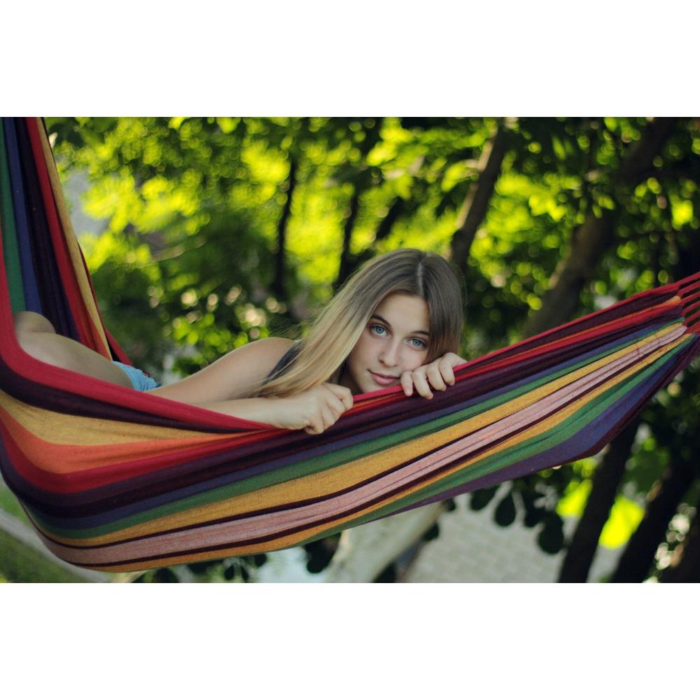 Hamak 1-osobowy 480142B YELLOW