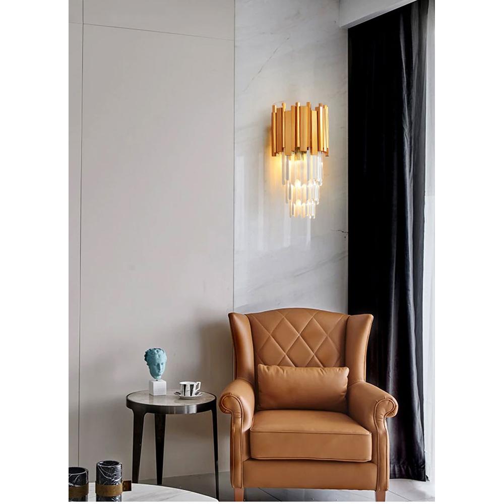 Wandlampe Gold 312357