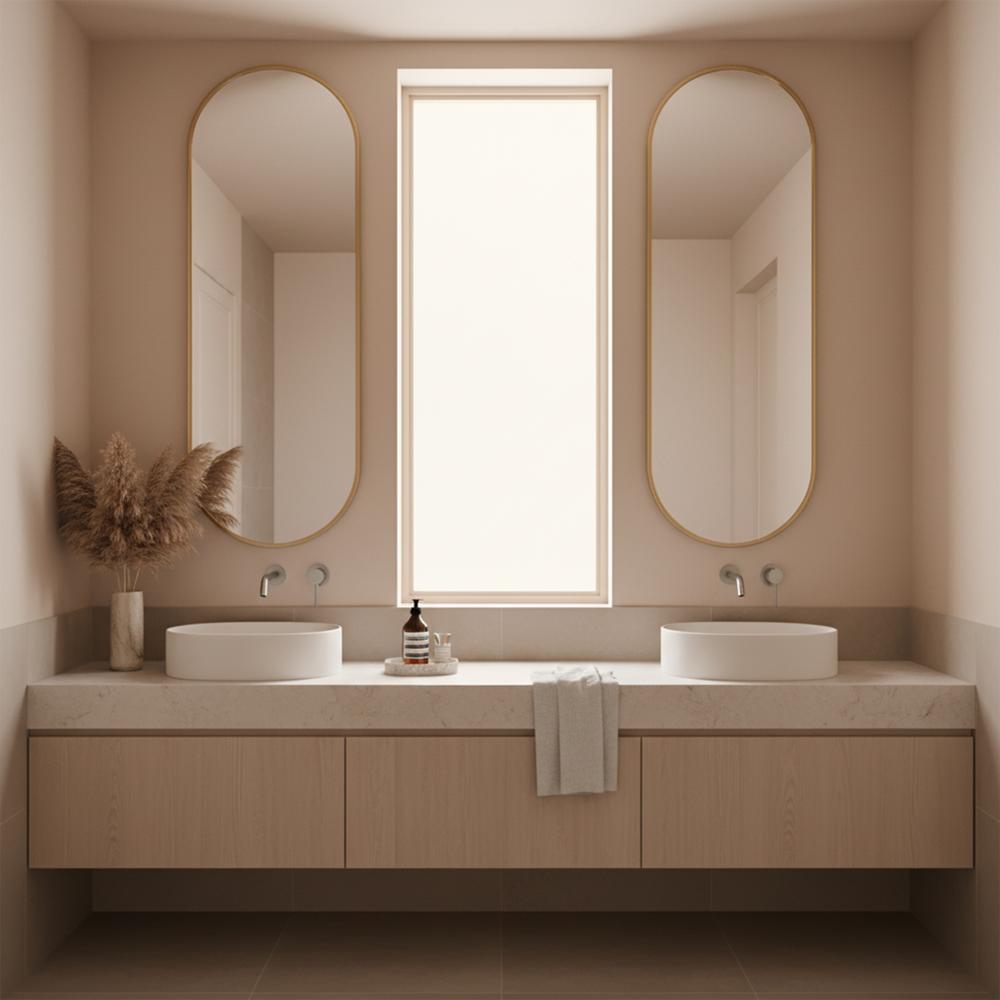 Falra szerelhető csaptelep Rea Clif Brush Nickle