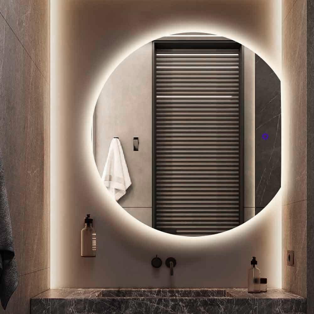 LUSTRO ŚCIENNE LED 80x70cm YH-3355