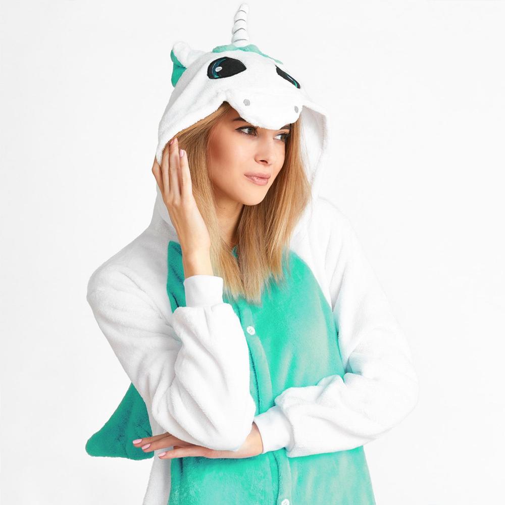 KOMBINEZON KIGURUMI JEDNOROŻEC MINT M