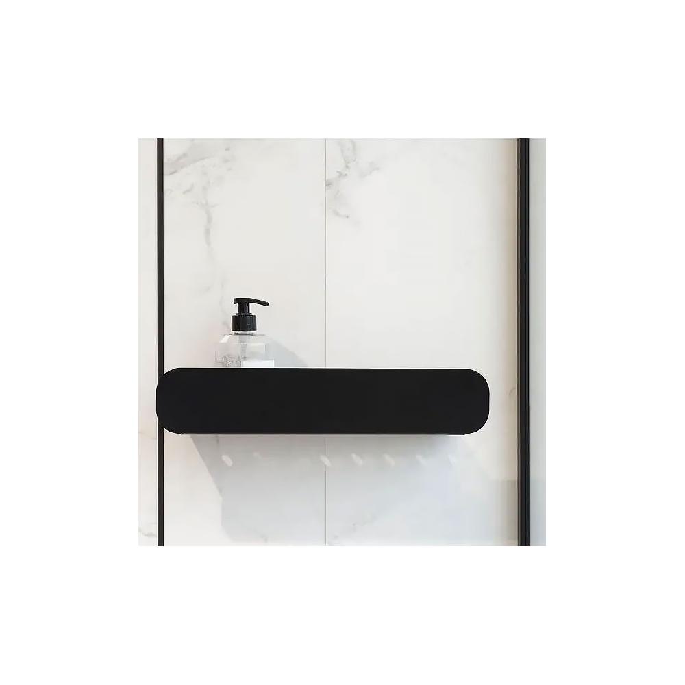 Kupaonska polica SF03 60cm black matt