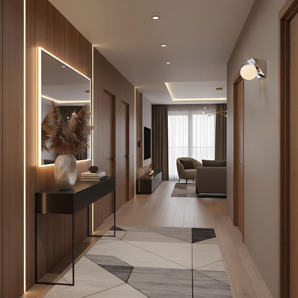 Wandlampe APP1228-2W Chrom