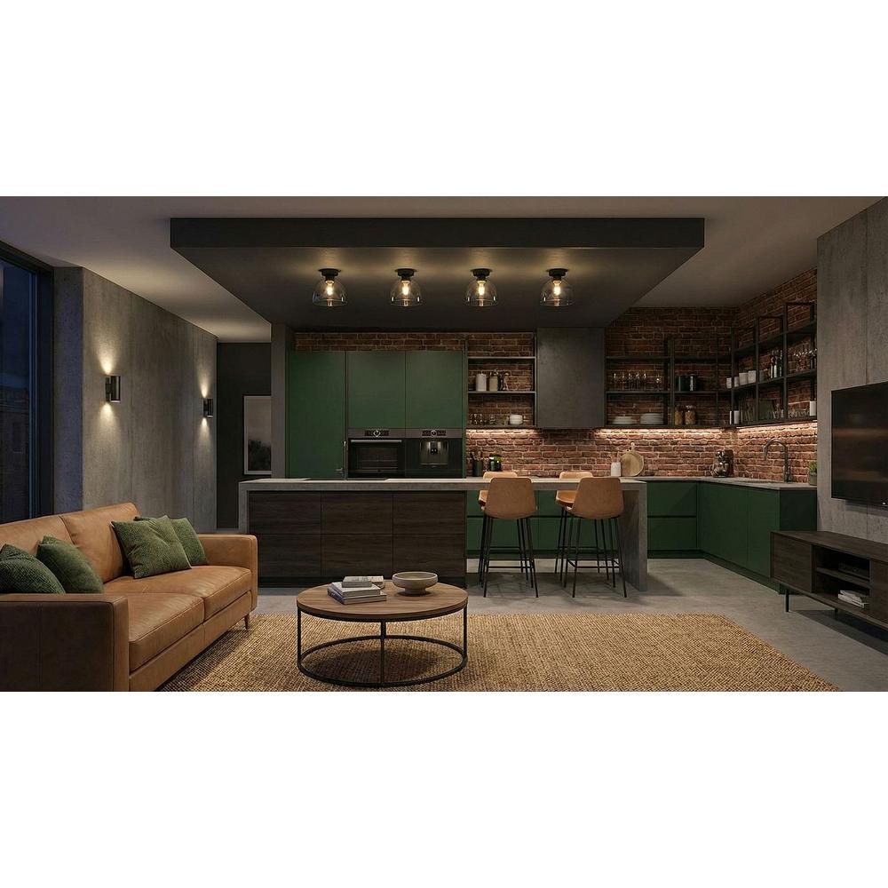 Плафон APP1303-1C Black