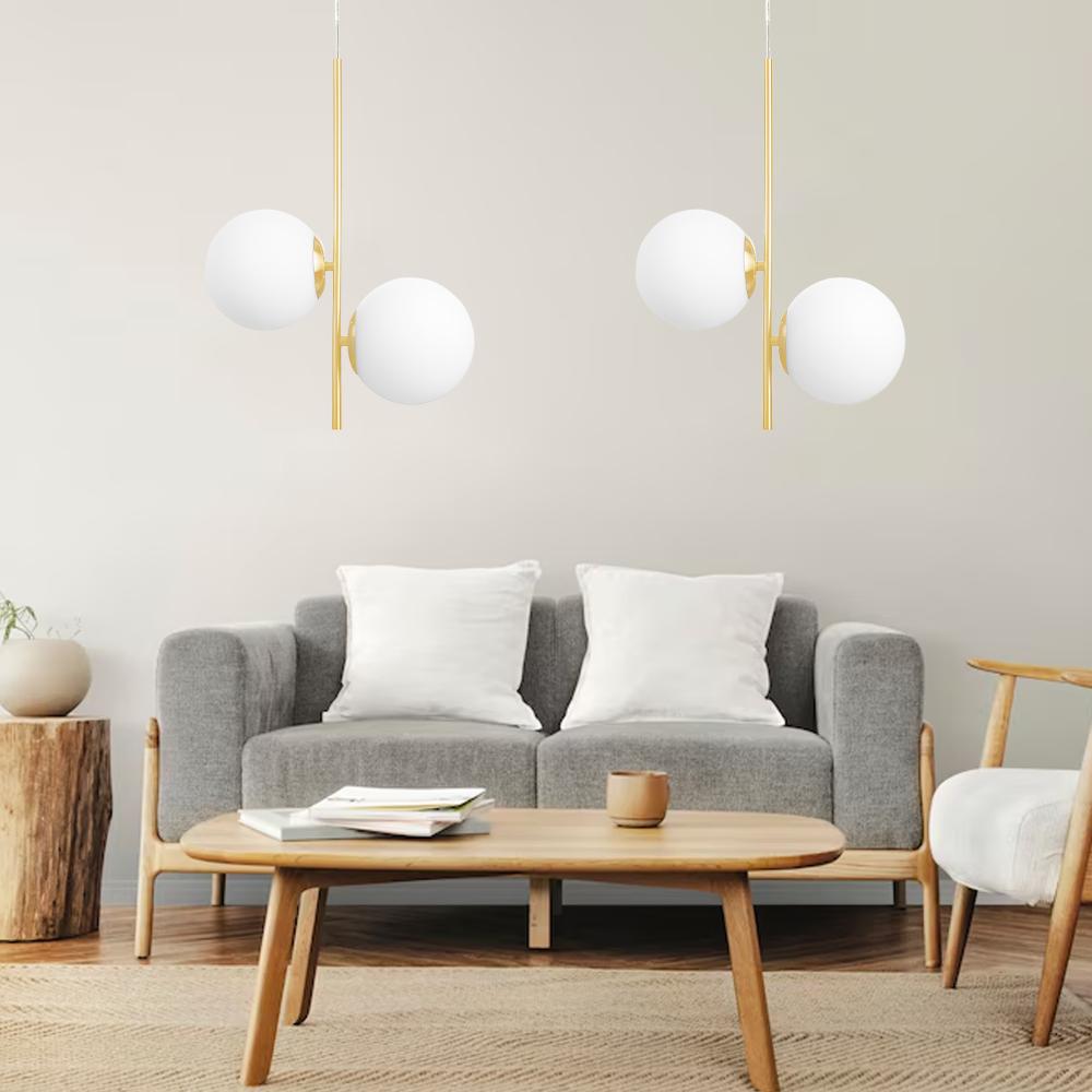 Hängelampe Gold G118-2CP