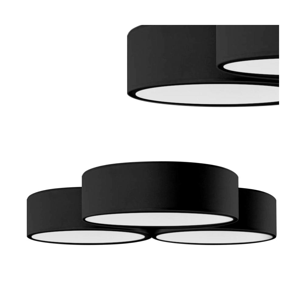 Lampe APP878-C Triple Black 3x40cm