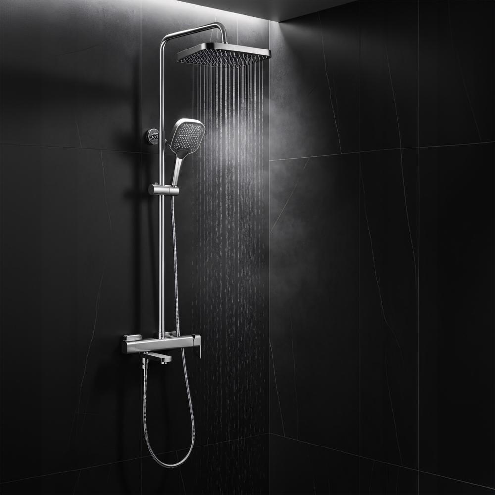 Kit de douche Rea Arlo Brush Nickle