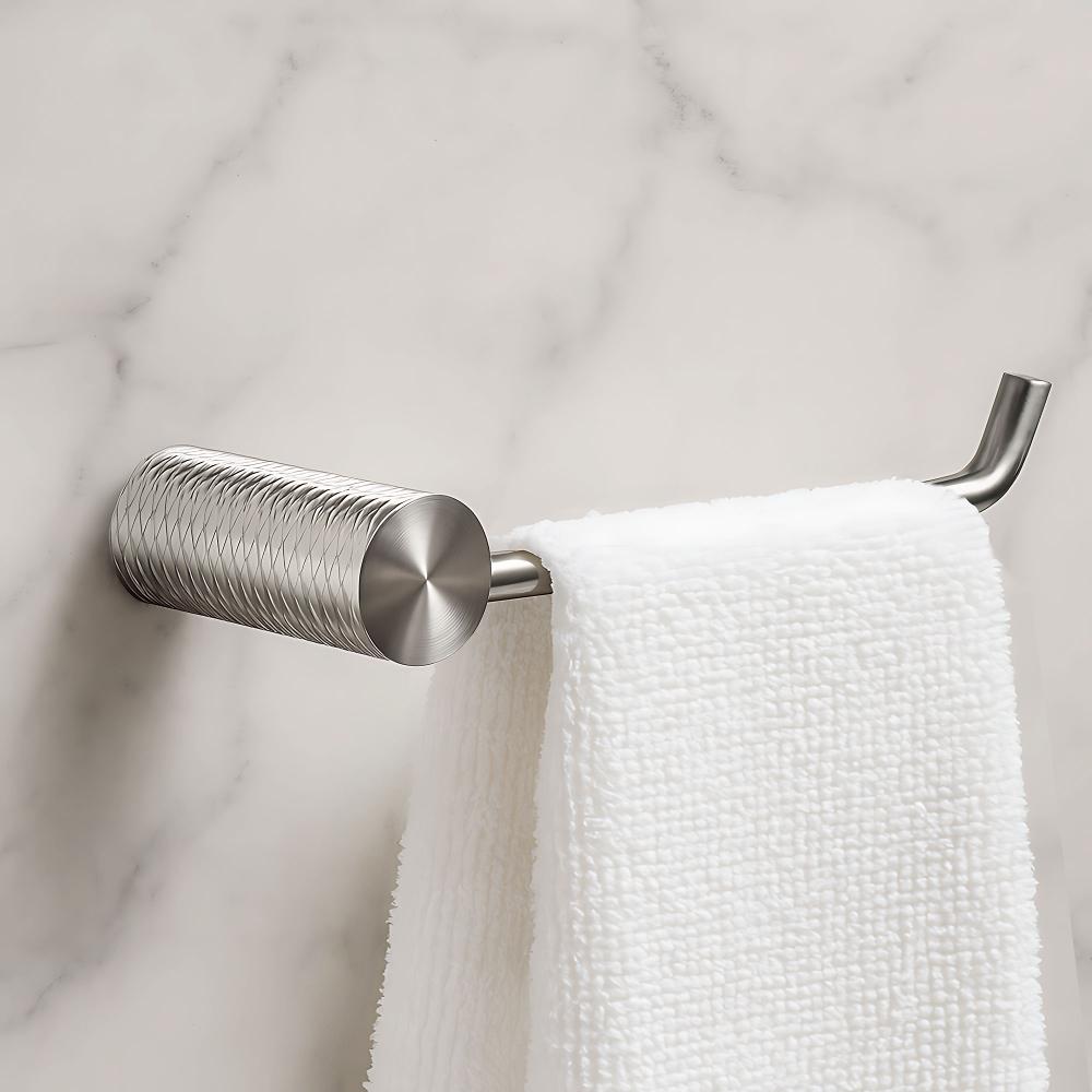 Bathroom hanger 9711A Prism Brush Nickle