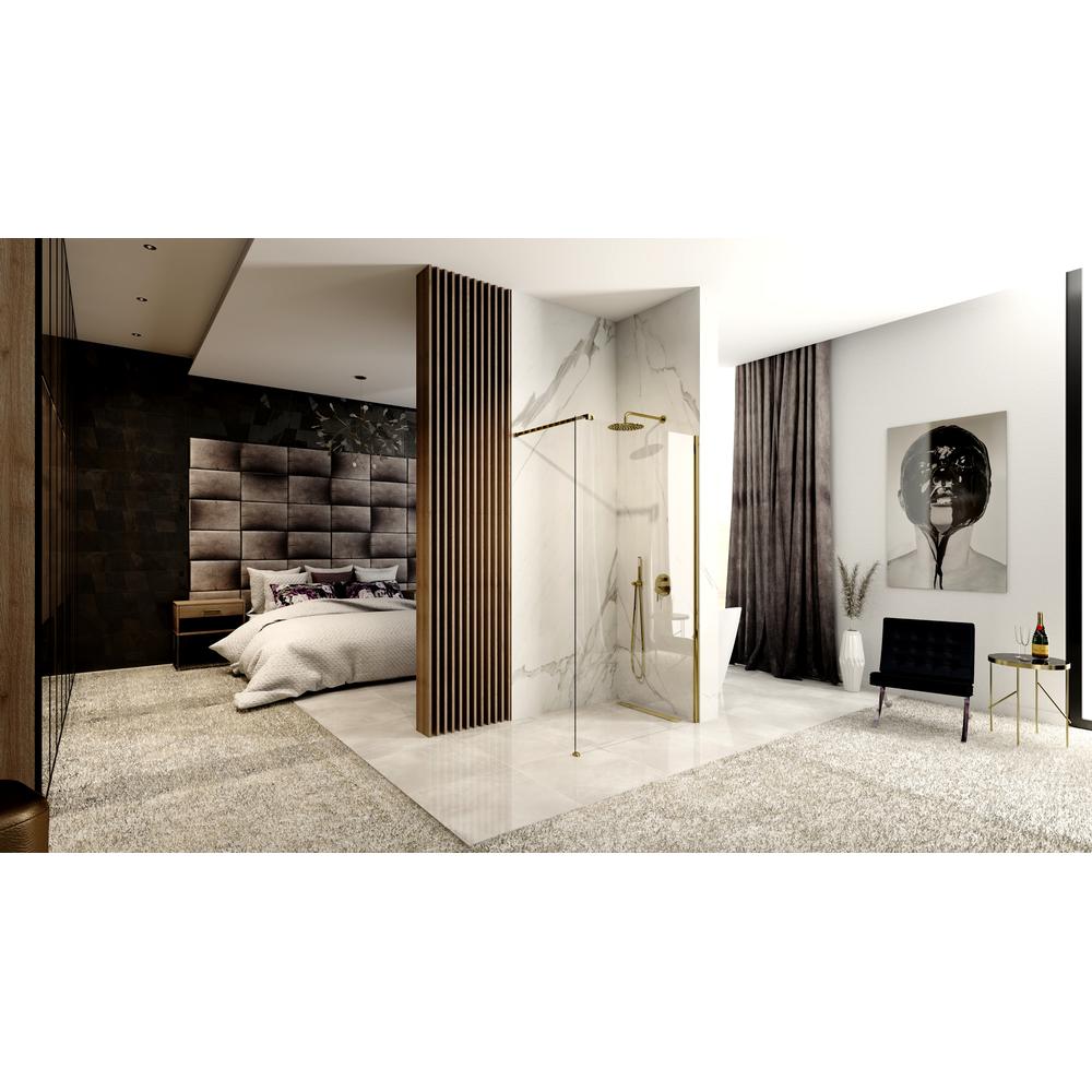 Τοίχος ντους Rea Aero Gold 120 Walk In