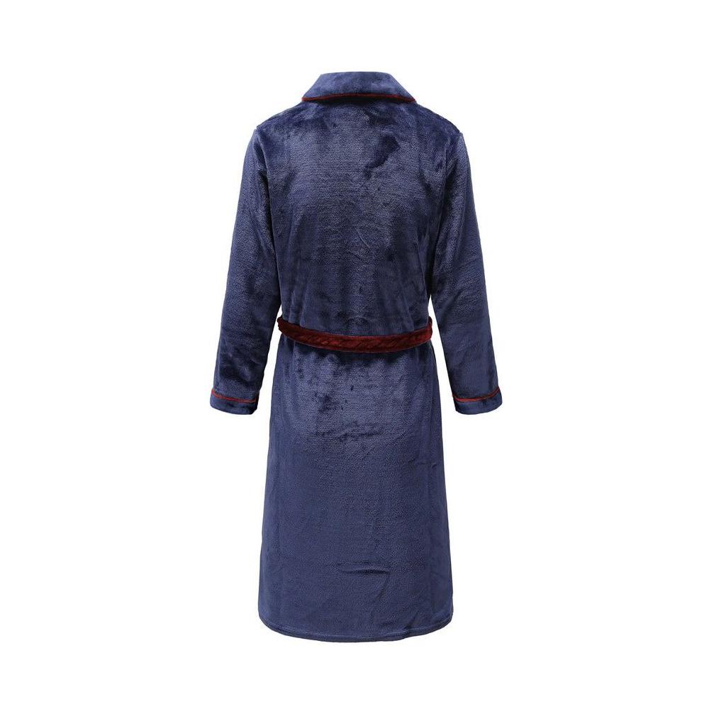 Bathrobe Roger Women Navy Red M
