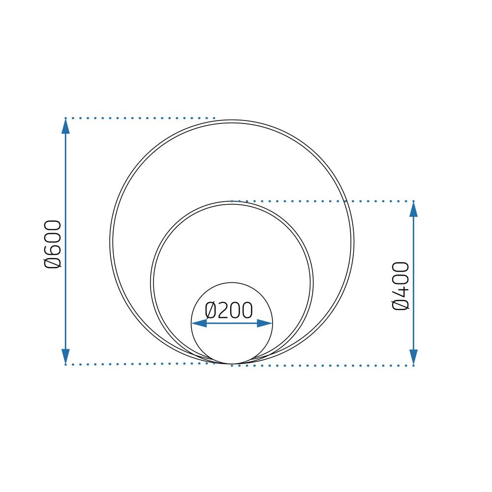 Deckenleuchte APP804-CP