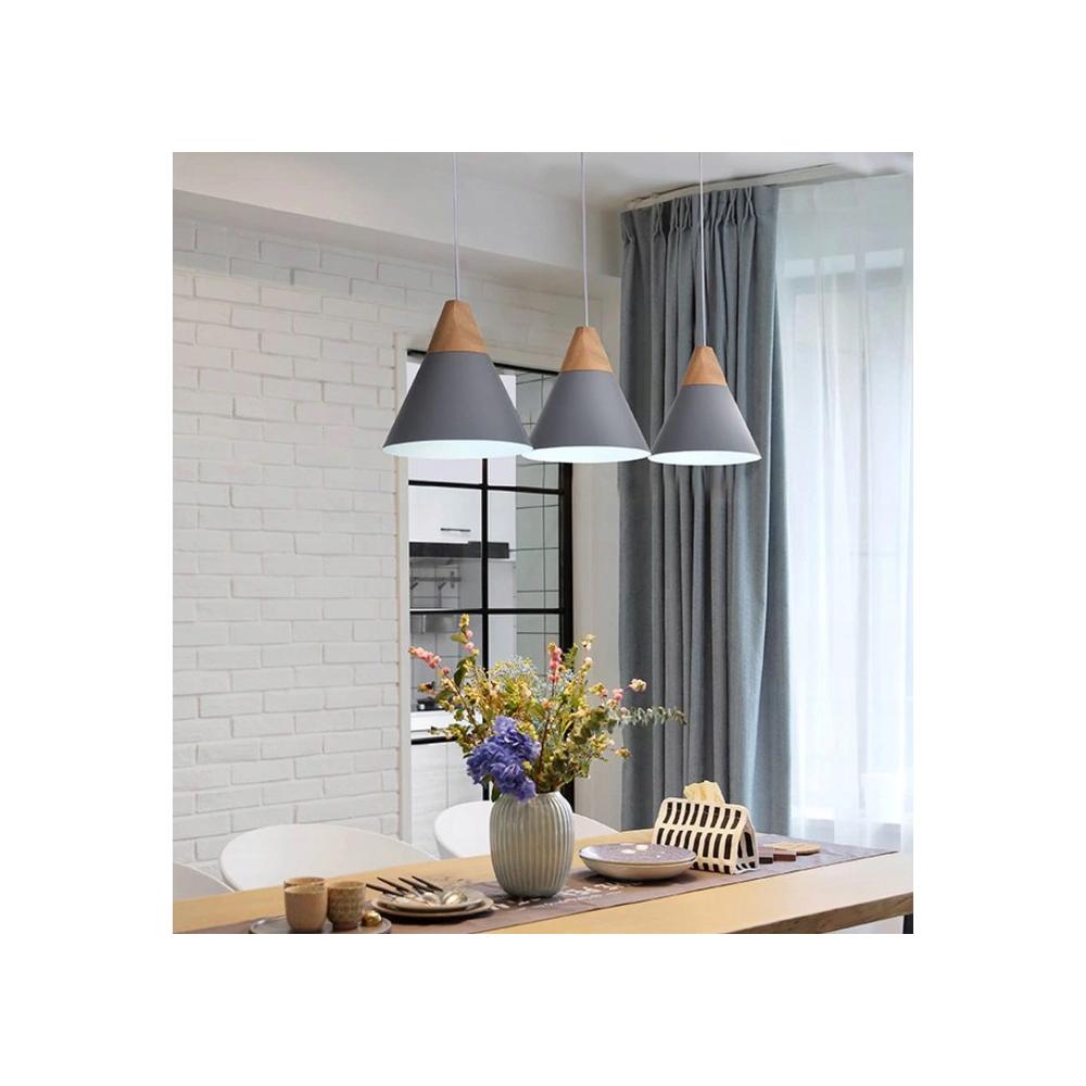 Hängelampe Scandi A Grey