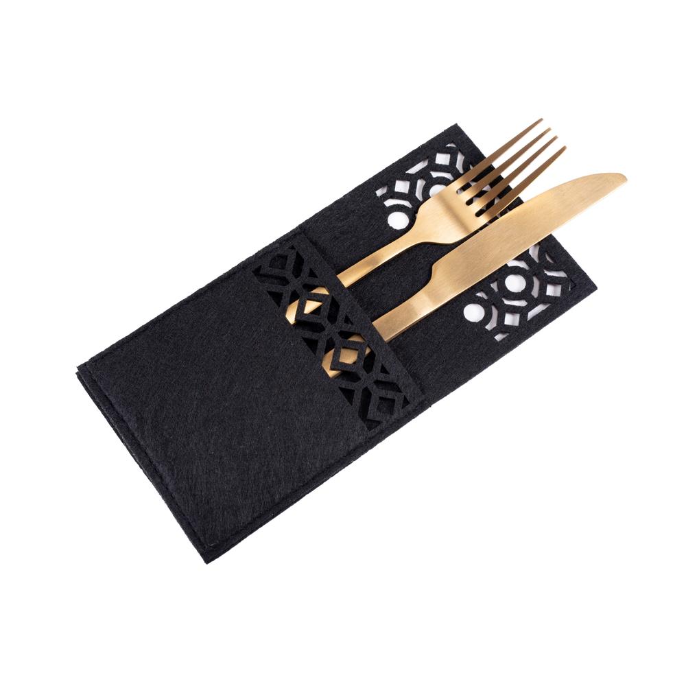 Pokrowiec na sztućce Świateczny 4 szt KF357-4B