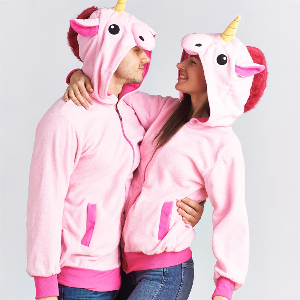Bluza z kapturem Kigurumi Pegaz Pink M