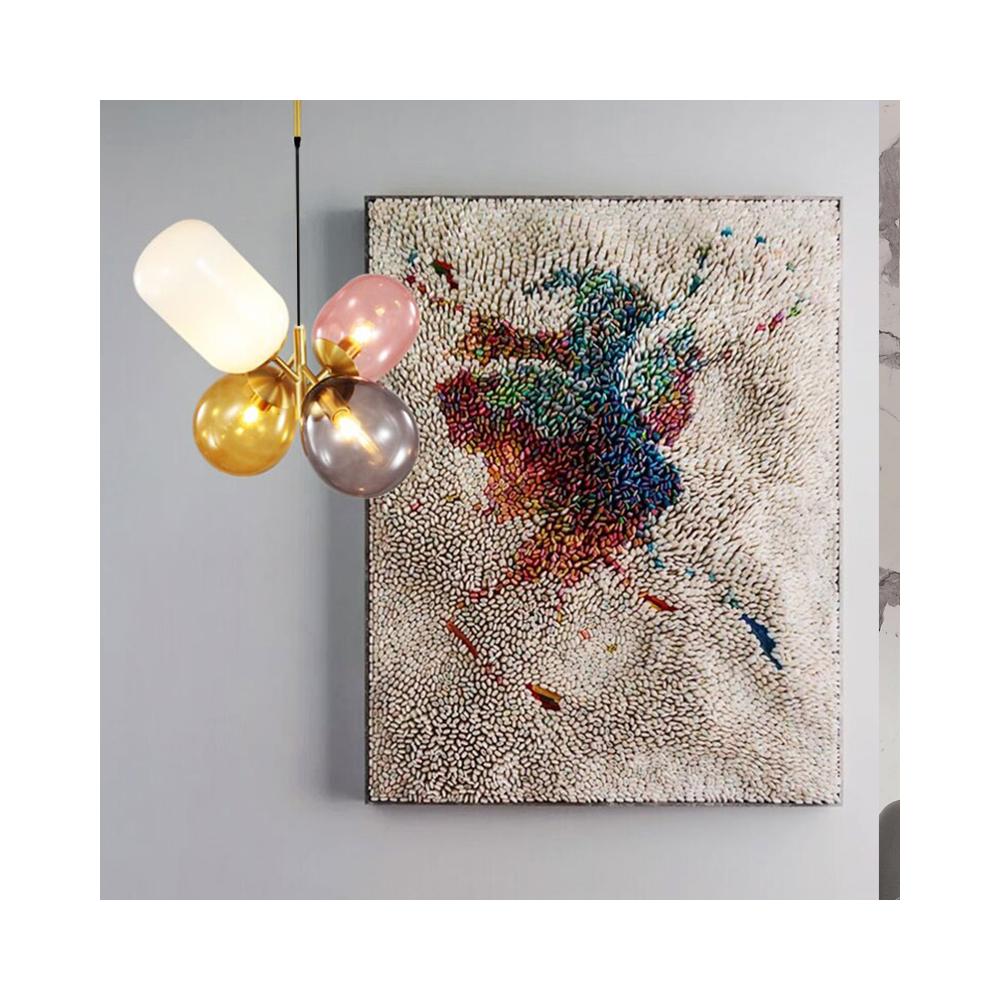 Deckenlampe Glas multicolour APP436-4C