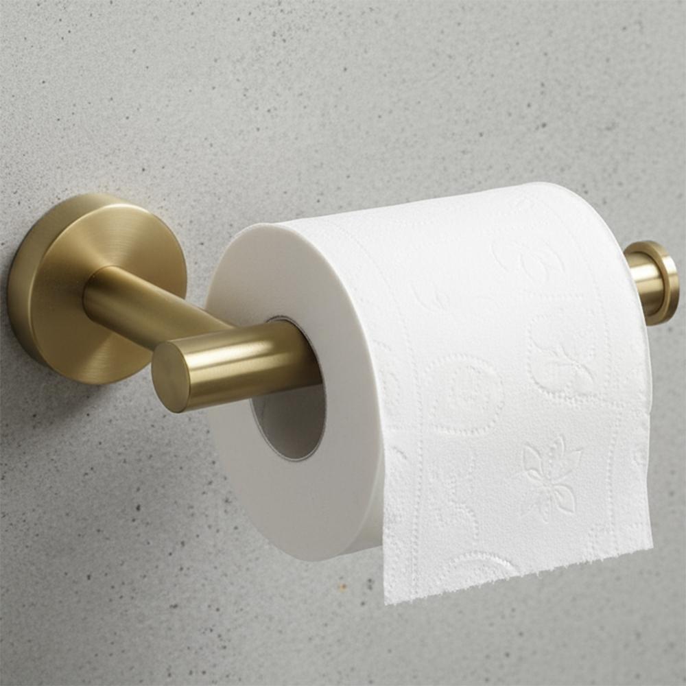 Kylpyhuonetarvikesetti  Ari Brush Gold 4 osaa