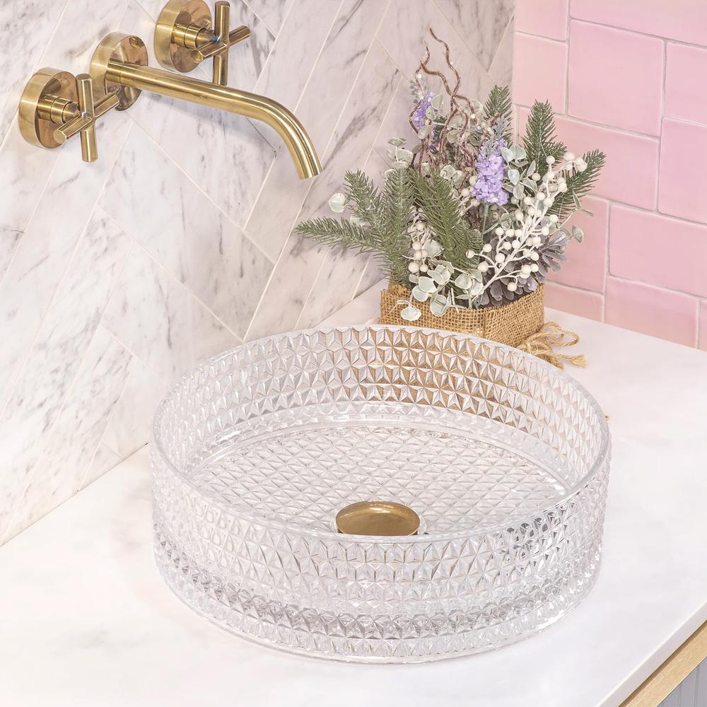 NADGRADNI UMIVAONIK Rea Cristal Transparent