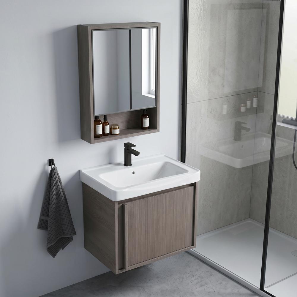 Set mobilier de baie cu lavoar Gama T25023 KJM 50CM