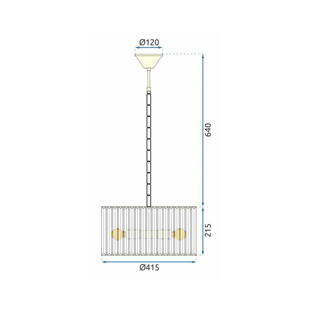 Deckenlampe APP1157-5CP