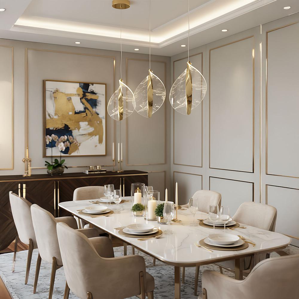 Lampe LED G129-CP GOLD