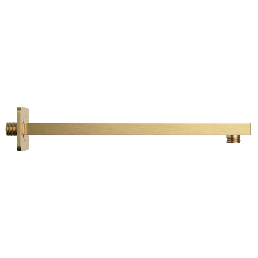Quadratischer Duscharm REA JS-9022BG 40cm Brush Gold