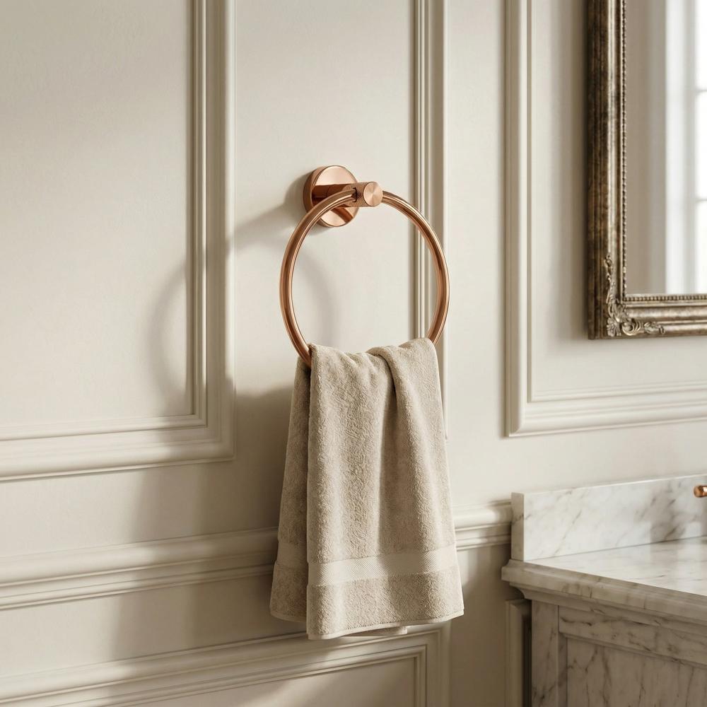Bathroom hanger Ring 6610 Modern Copper