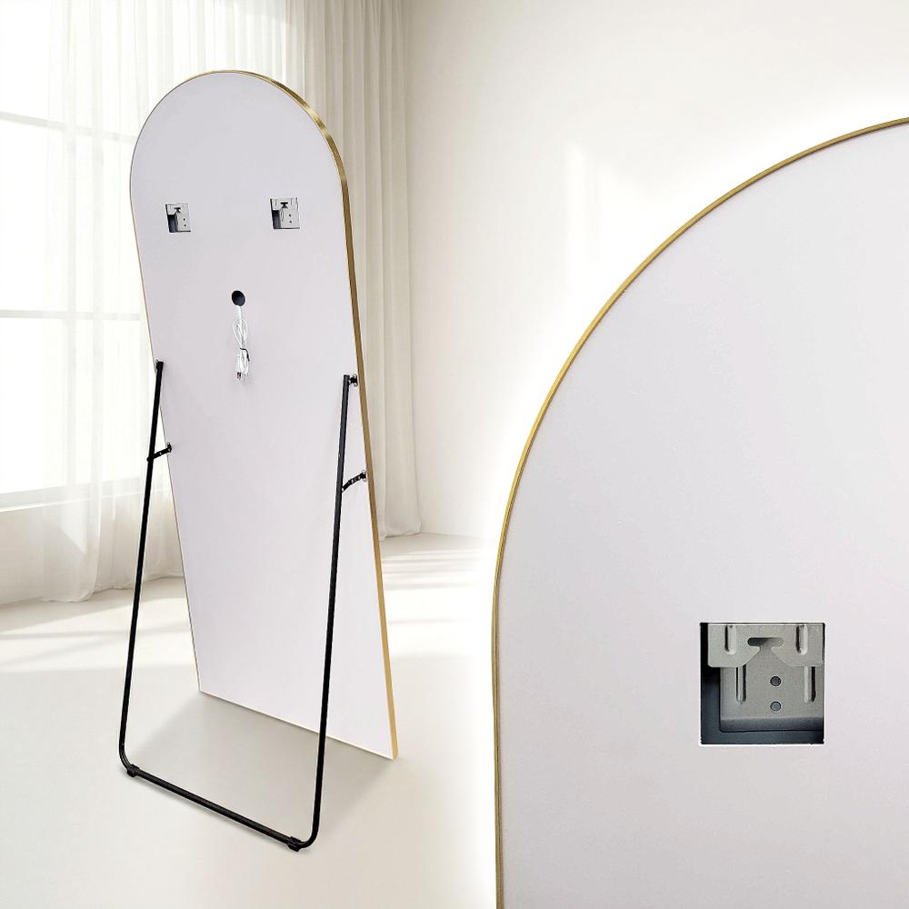 Miroir LED Orbit 60x170cm Brush Gold