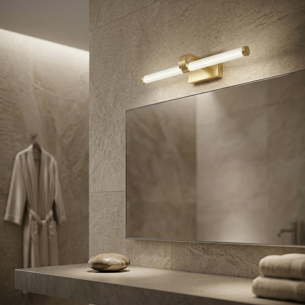 Kupaonska zidna LED lampa APP1885-1W 40cm BRUSH GOLD