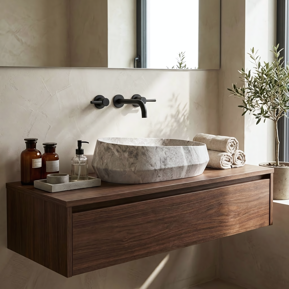 Countertop Basin Rea Zoe Rock