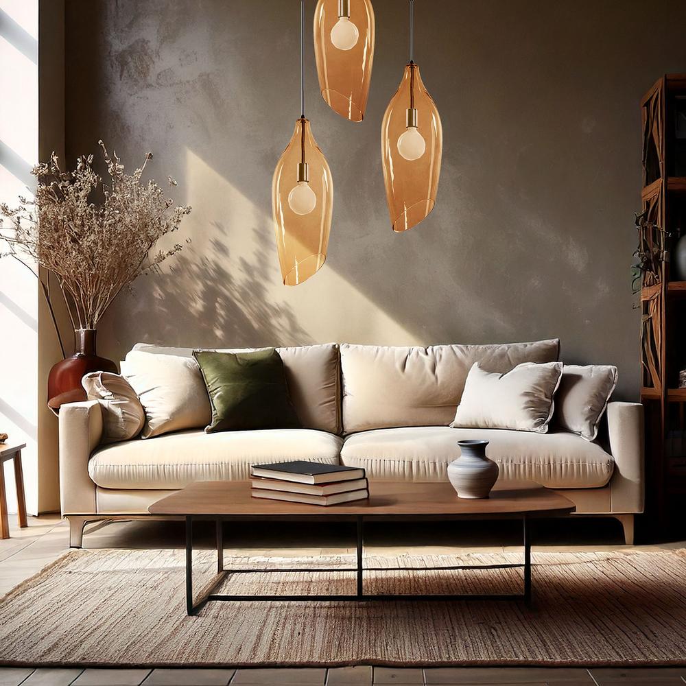 Hängelampe Glas APP892-1CP