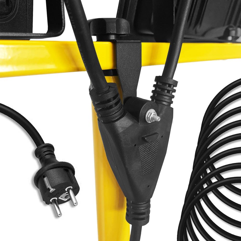 Halogen LED budowlany na statywie 2x30W RSL001-30N