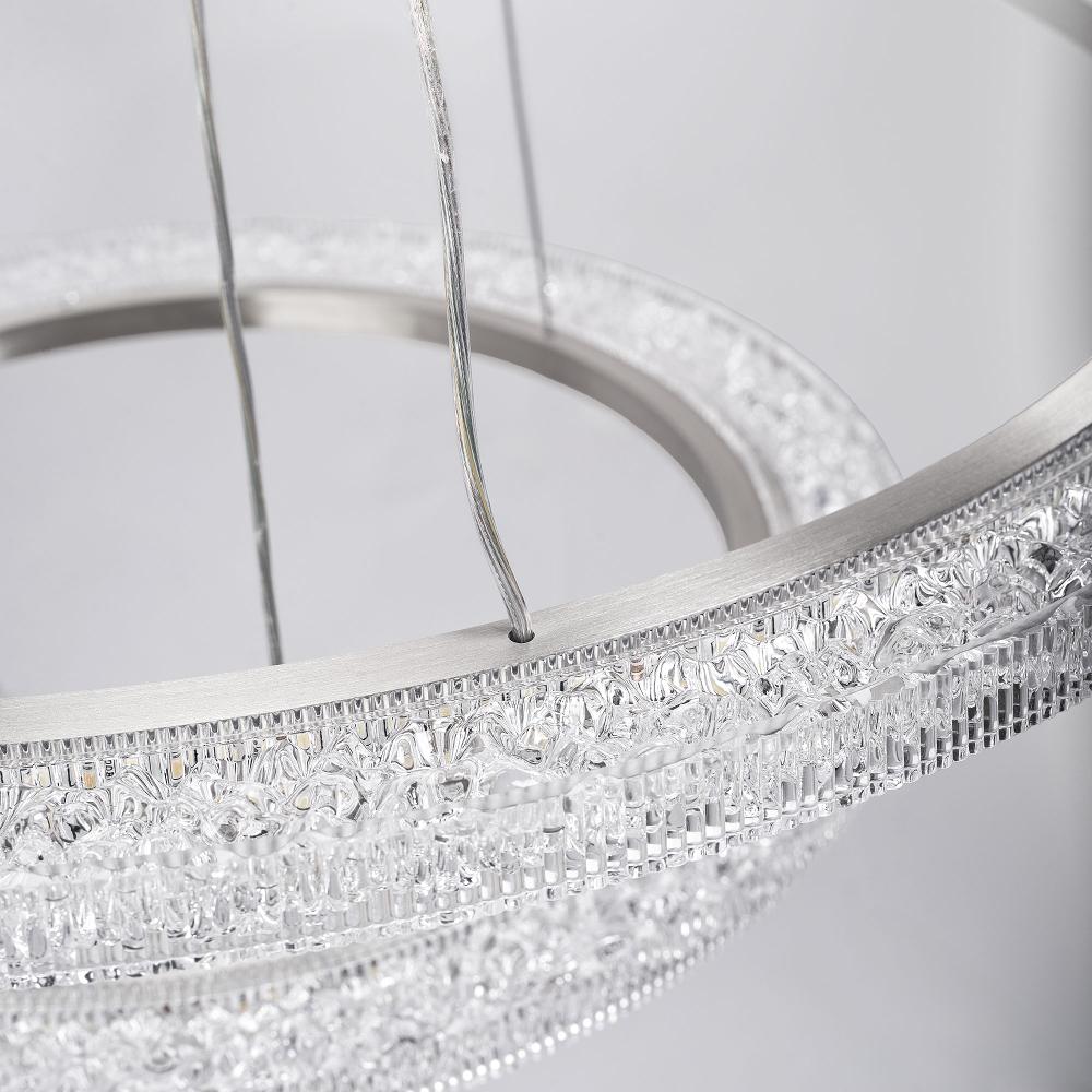 Lampe LED LHJ045-CP2 BRUSH NICKLE