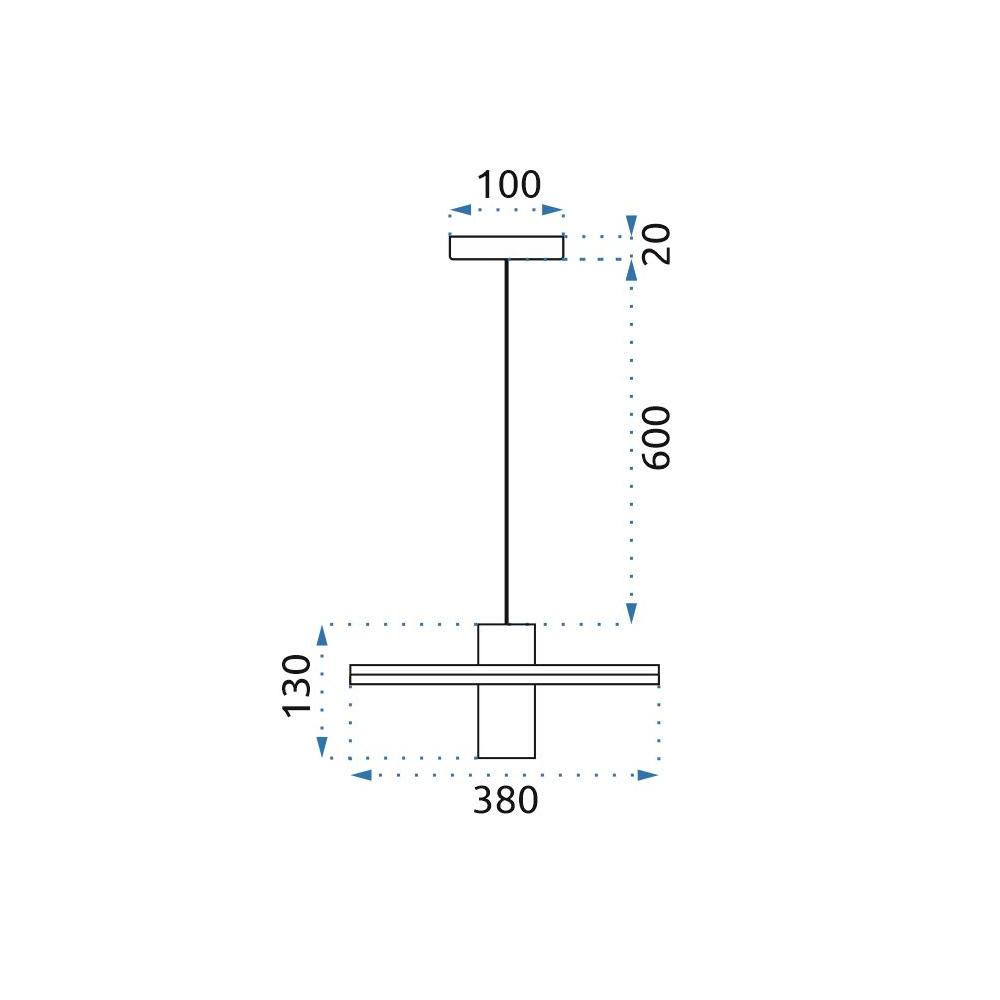 Deckenlampe Loft APP740-3CP