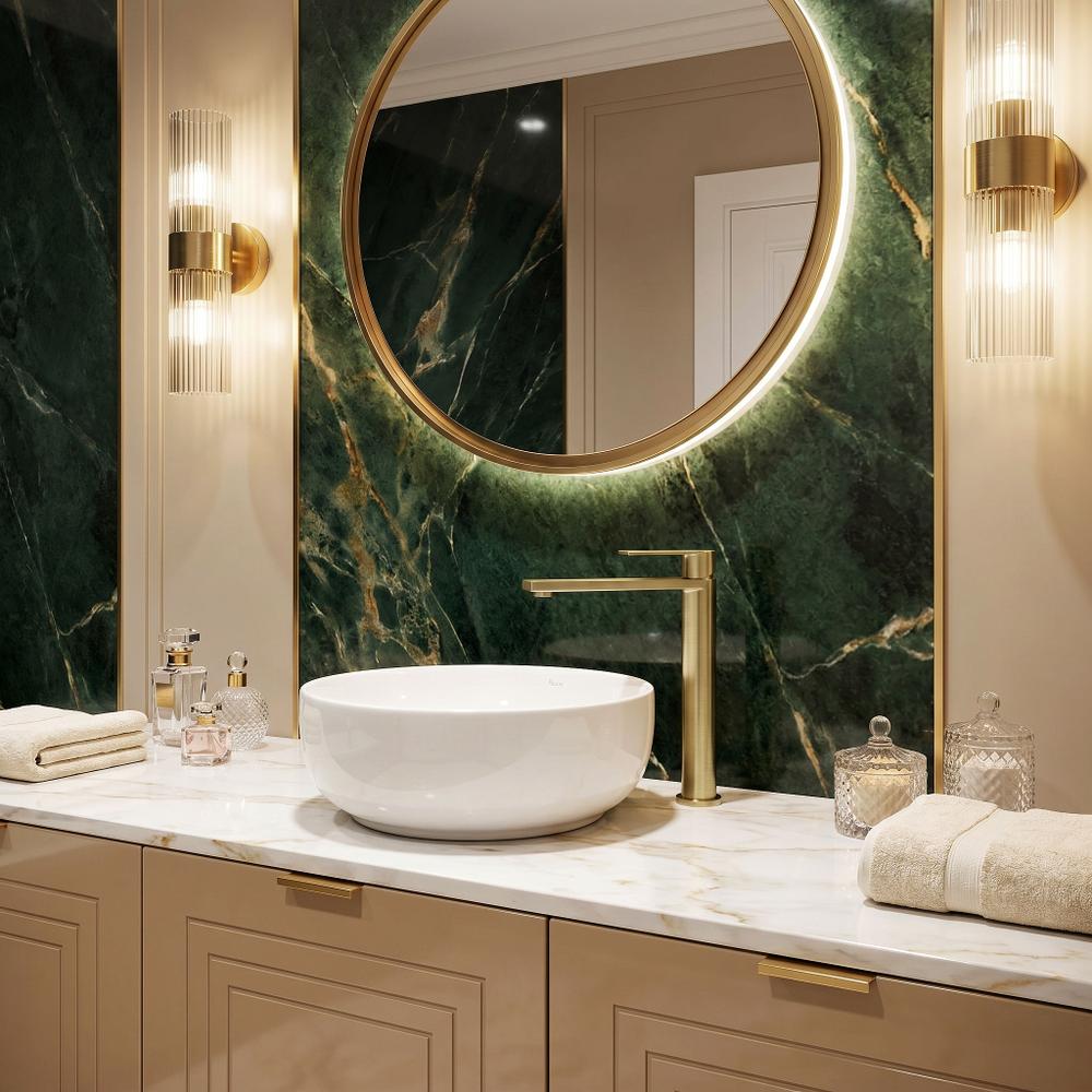 Fürdőszobai csaptelep Rea Hunter Brush Gold High