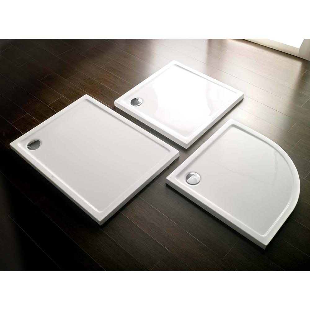 Sprchová akrylová vanička Rea Savoy - bílá  90x90