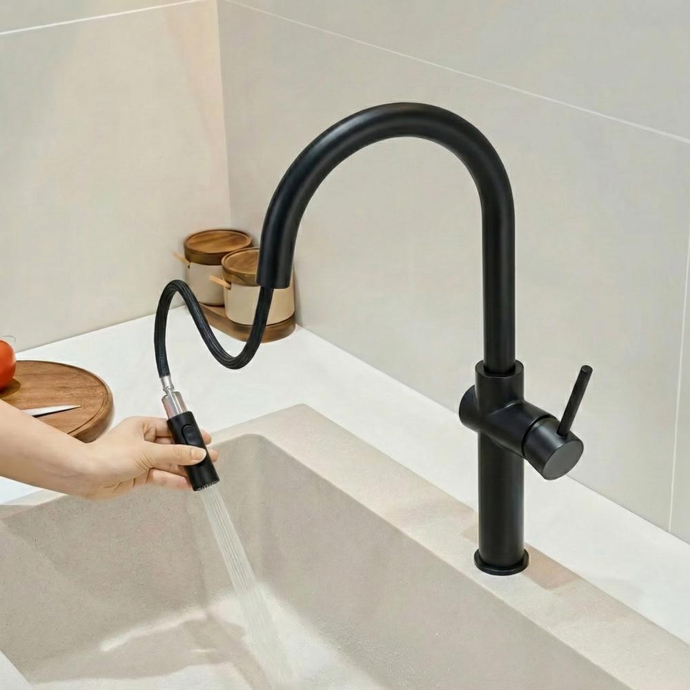 Kuhinjska slavina Rea Fresh High Black