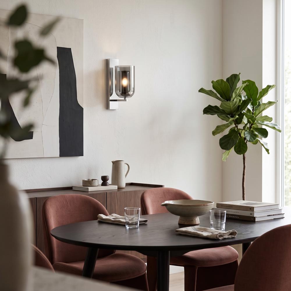 LAMPA ŚCIENNA KINKIET APP1206-1W Chrom