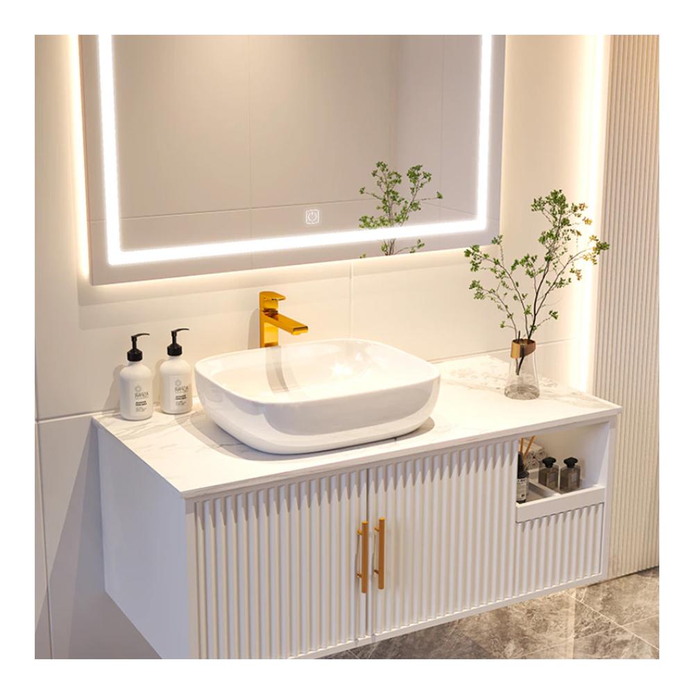 LUSTRO ŚCIENNE LED 80x60cm P10407