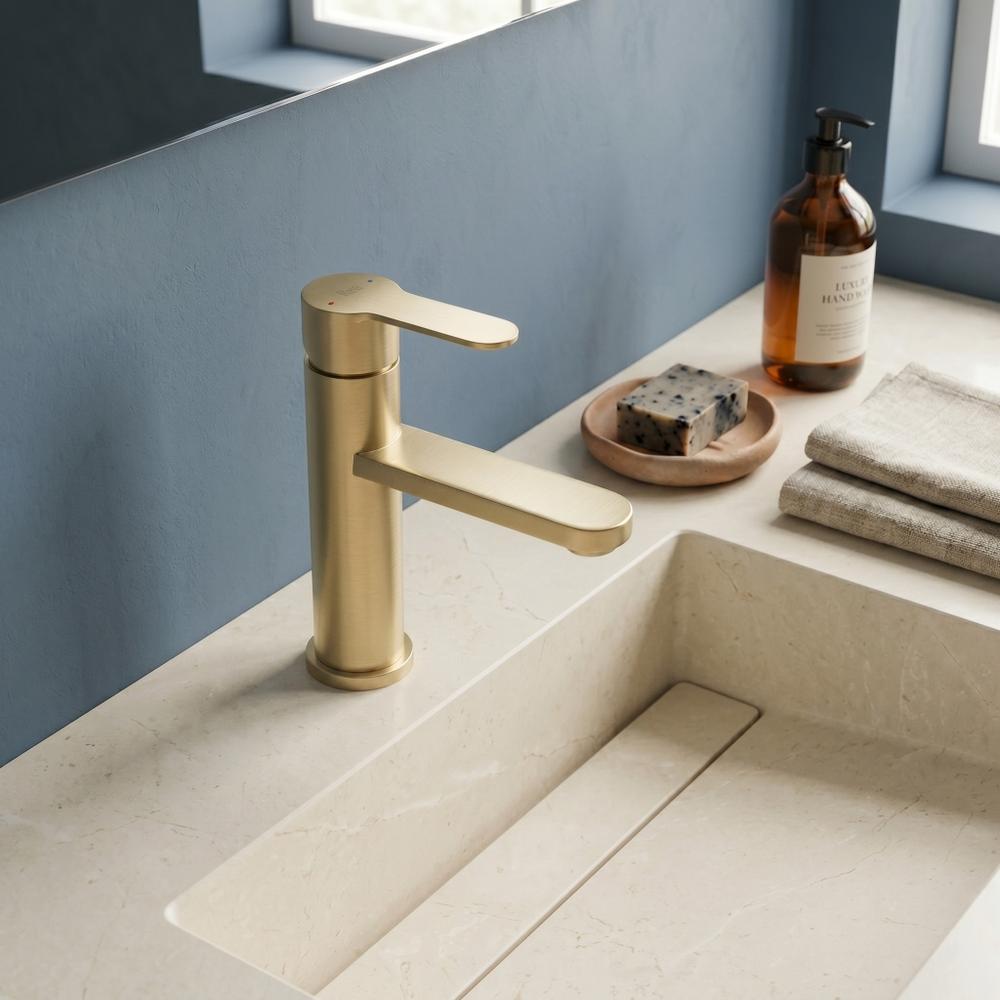 Kupaonska miješalica Rea Arcos Brush Nickel