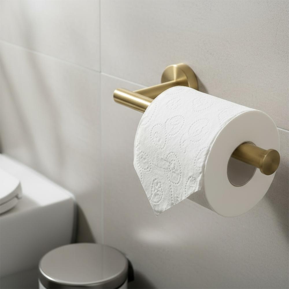 Kylpyhuonetarvikesetti  Ari Brush Gold 4 osaa