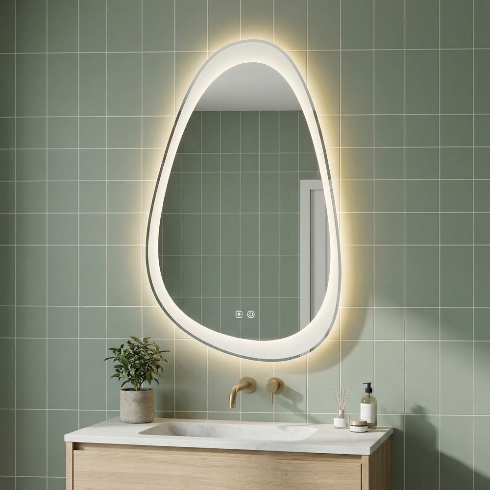 LUSTRO ŚCIENNE LED ART 90x50 cm