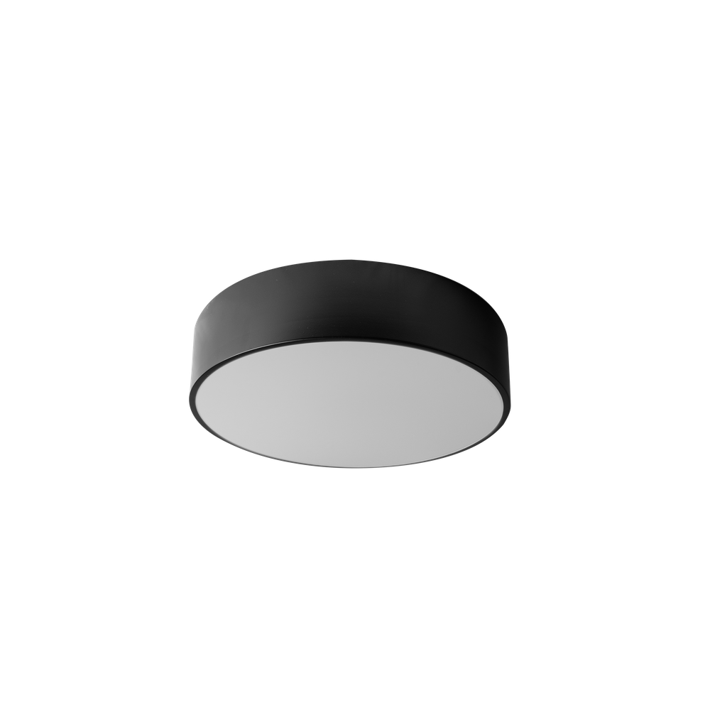 Deckenlampe 30cm rund black app640-3c