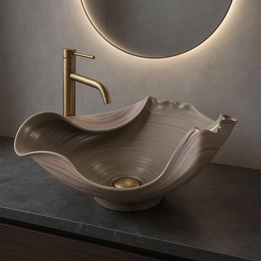 Umywalka nablatowa Rea HM-17 Handmade ART