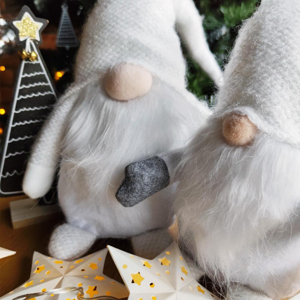 Skrzat świąteczny 35cm YX045 White