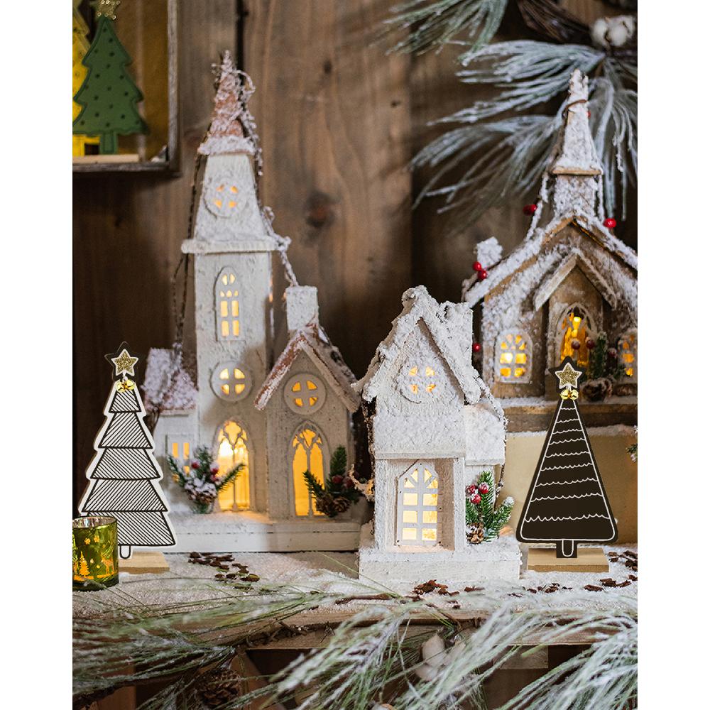 Dekoracja świąteczna Choinka Black KL-21X14