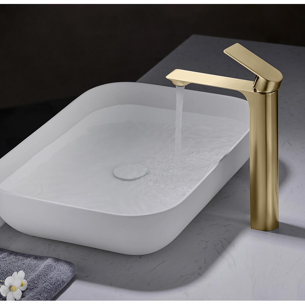 Rea Urban Gold High miješalica za umivaonik