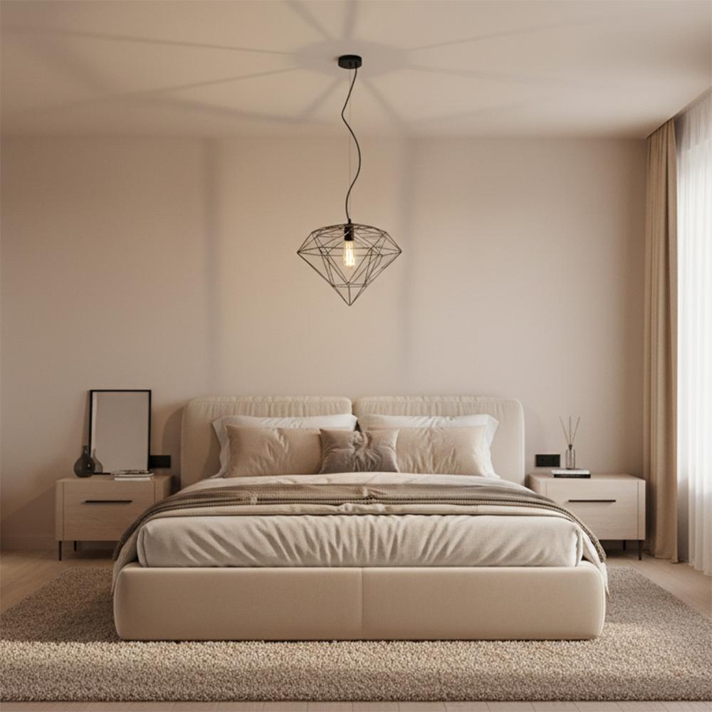 Hängelampe Loft Black Diamond APP563-1CP