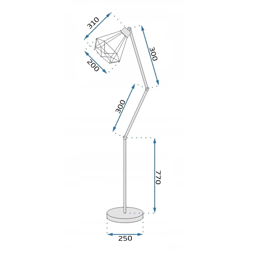 Stehlampe Reno APP540-1F